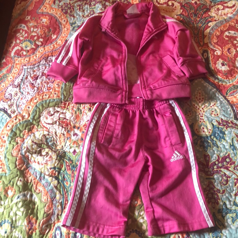 Baby girls pants & sweatshirt outfit